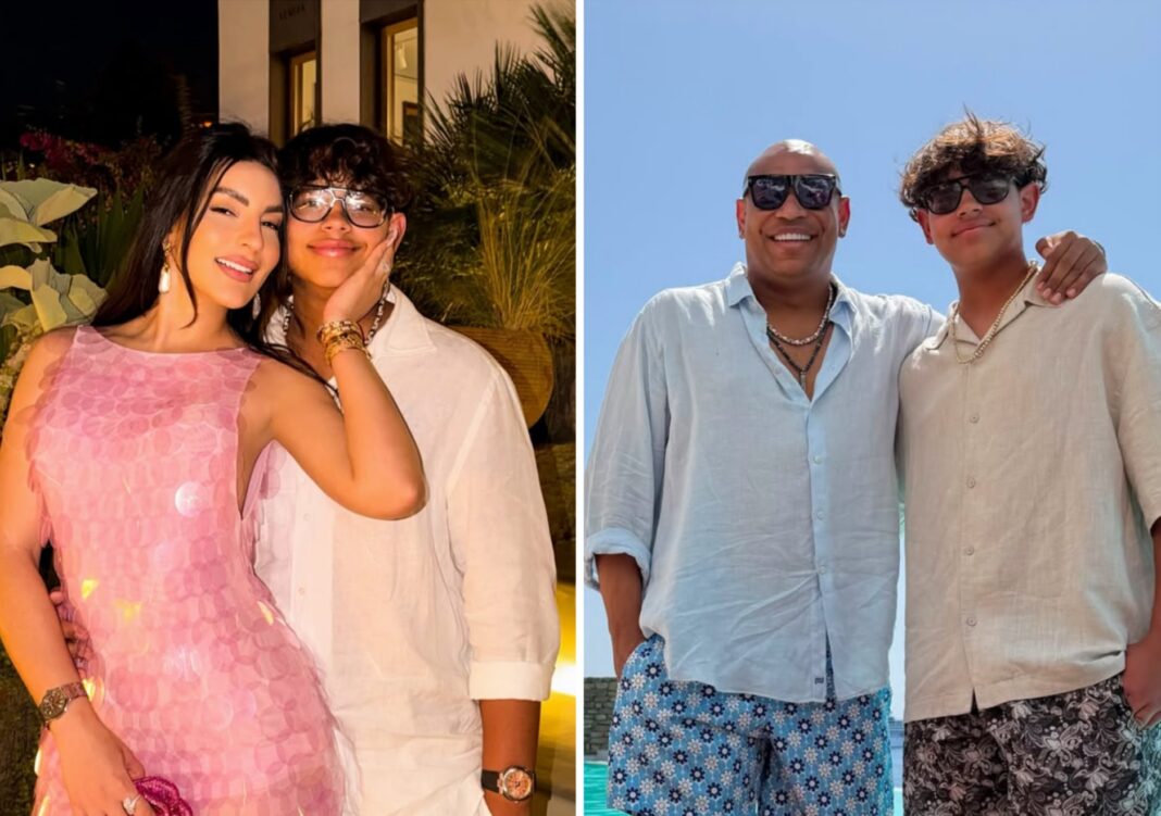Alex Jr., hijo de Alexander Delgado y Mily Alemán, cumple 13 años