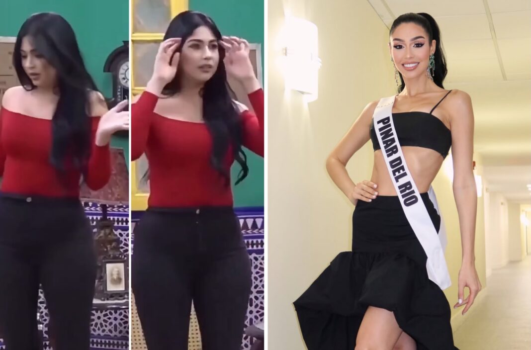 De “Vivir del cuento” a Miss Cuba: el video donde Daniela Reyes sale irreconocible