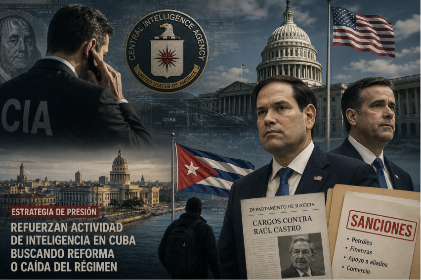 Estados Unidos presiona y busca espías para acelerar transición en Cuba