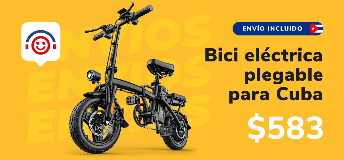 Bicicletas eléctricas para Cuba