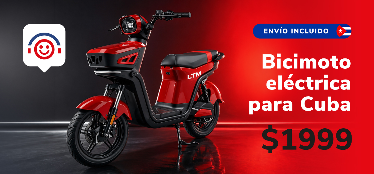 Motos eléctricas para Cuba