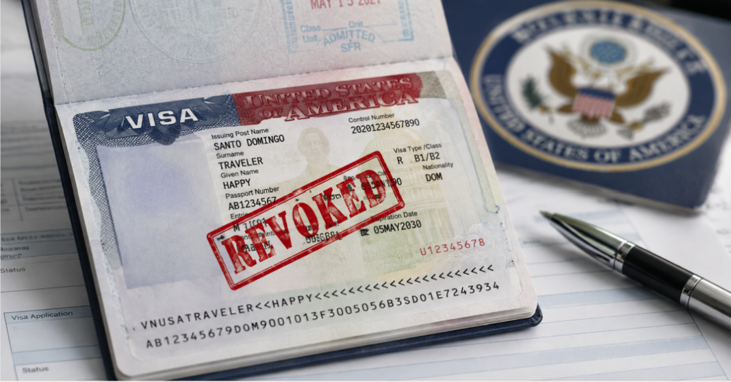 Visas revocadas bajo el mandato de Trump