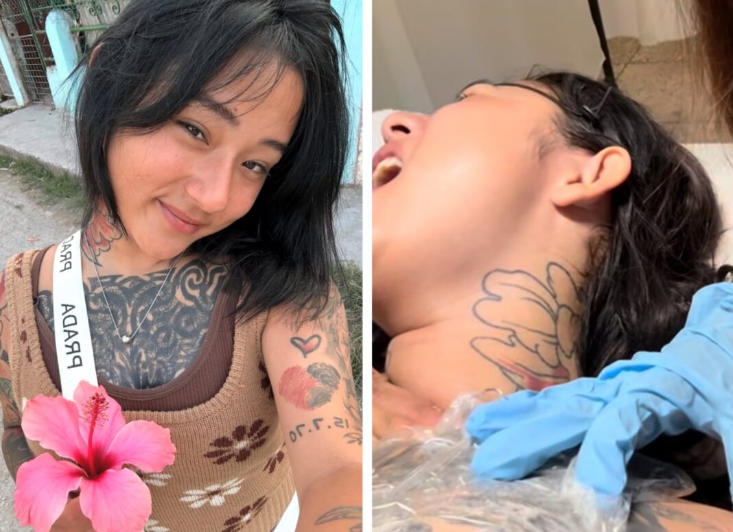 Sayu Domínguez elimina sus tatuajes tras un giro personal y espiritual