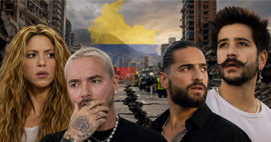 Famosos artistas colombianos reaccionan al terremoto que azotó Colombia