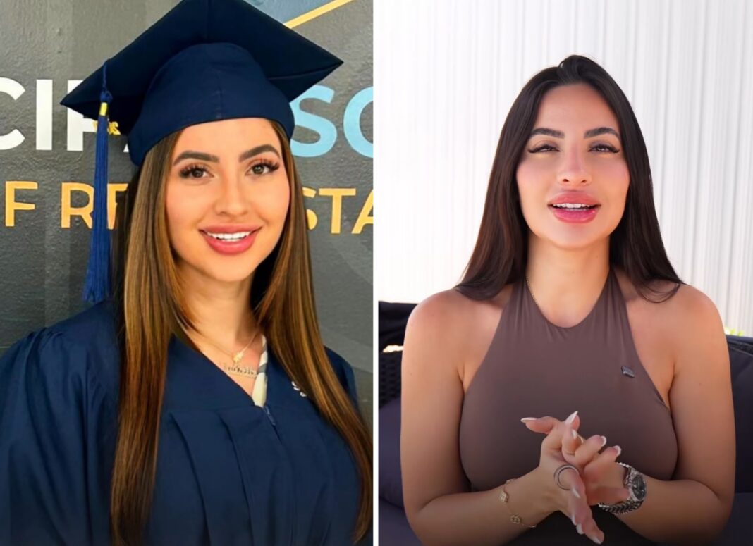 Juliette Valle se gradúa como agente de bienes raíces en Miami