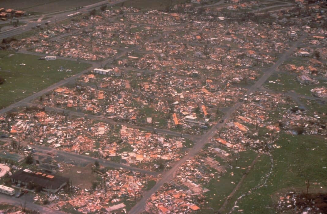 Así dejó el Huracán Andrew a Miami