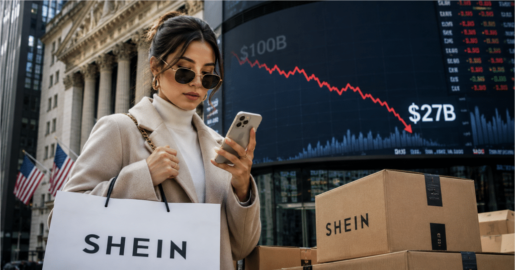 Shein llegó a valer en su salida en bolsa casi 100 billones de dólares