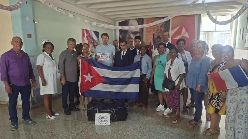 Donan ayuda a hospital en Cienfuegos