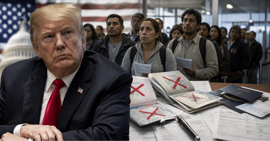 La administración Trump prepara revocación masiva de visas B1 y B2