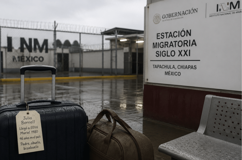 Un cubano que llegó a EE.UU. cuando el Mariel, es deportado a Tapachula, México