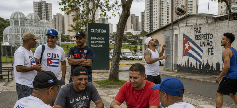 Cubanos en Brasil ya suman miles y miles más cada día