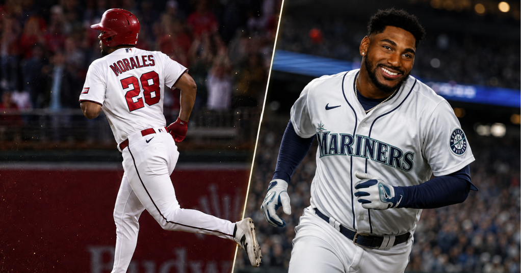 Lázaro Montes y Yohandy Morales conectan jonrón en su debut en Grandes Ligas