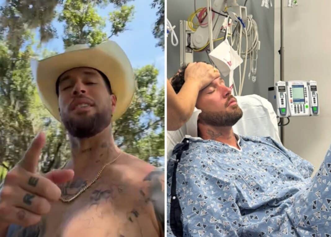 Influencer cubano Bryan El Vaquero revela el descuido por el que terminó en el hospital