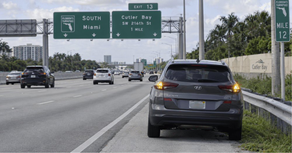 Un peatón muere atropellado en el Turnpike de Miami