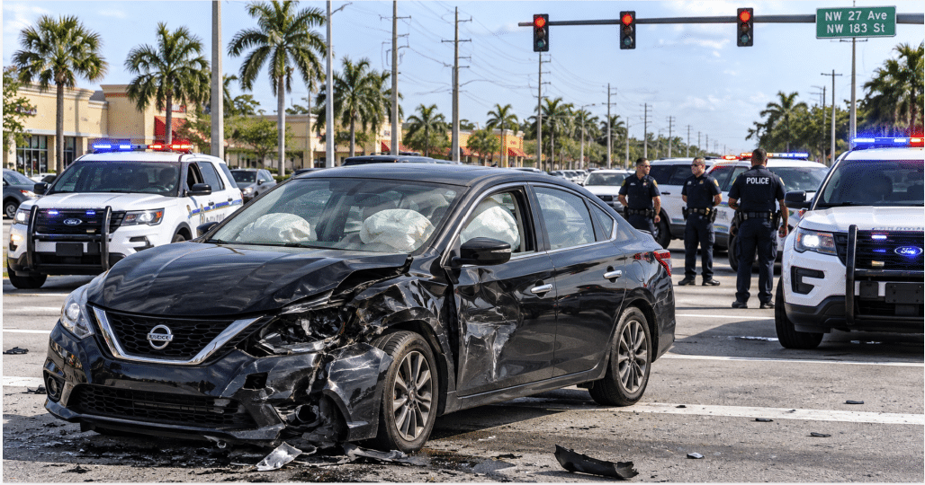 paciente escapa de hospital en Hialeah, secuestra un auto y protagoniza persecución