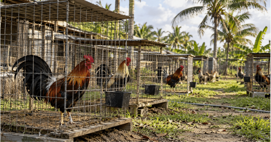 Además de los gallos sacrificados, la South Florida SPCA rescató casi 800 animales de la propiedad en un operativo que duró tres días