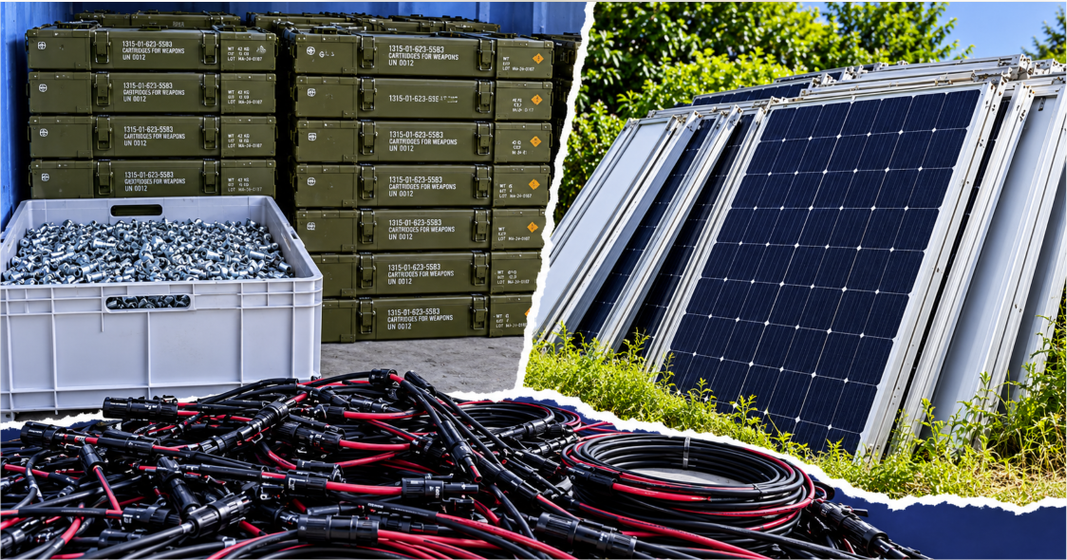Paneles solares robados en Guantánamo