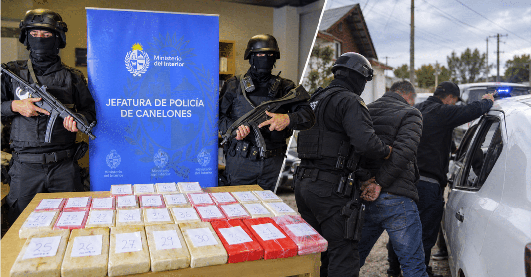 Cubano en Uruguay es detenido con 22 kilos de cocaína