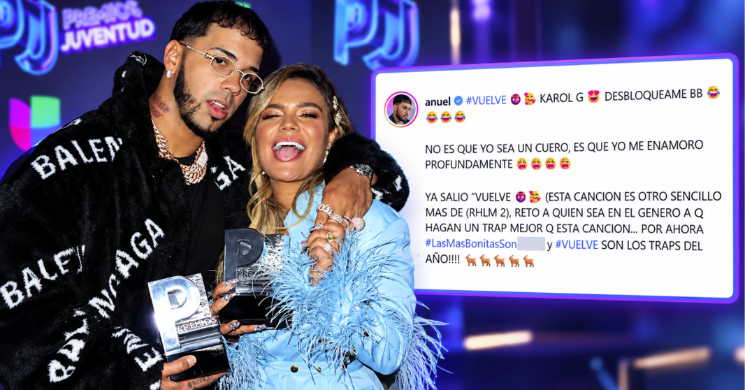 Anuel le pide a Karol G que lo desbloquee