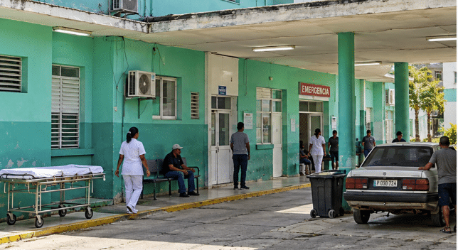 el hospital Julio Miguel Aristegui Villamil de Cárdenas se quedó sin corriente por una avería