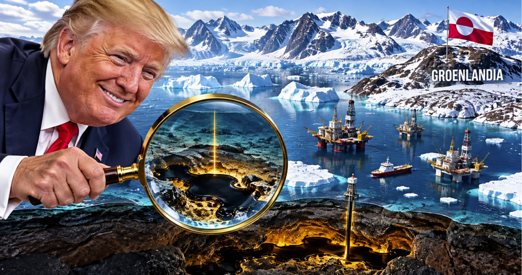 Donald Trump anuncia una exploración masiva de petróleo en Groenlandia