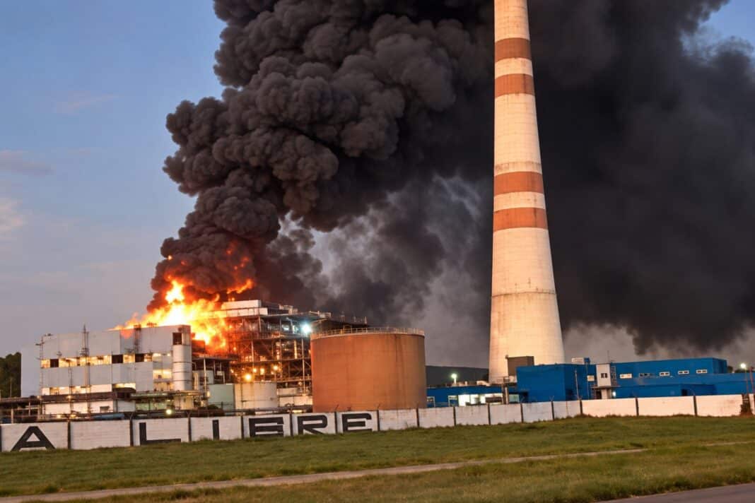 Termoeléctrica de Santa Cruz sale del SEN por fuerte incendio