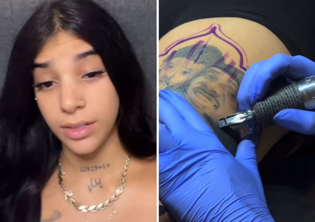 ¡Fuera Velito! Thalía se tapa el tatuaje de su ex y muestra cómo está quedando